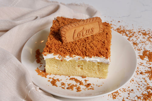 Biscoff Lotus Tres Leches Cake
