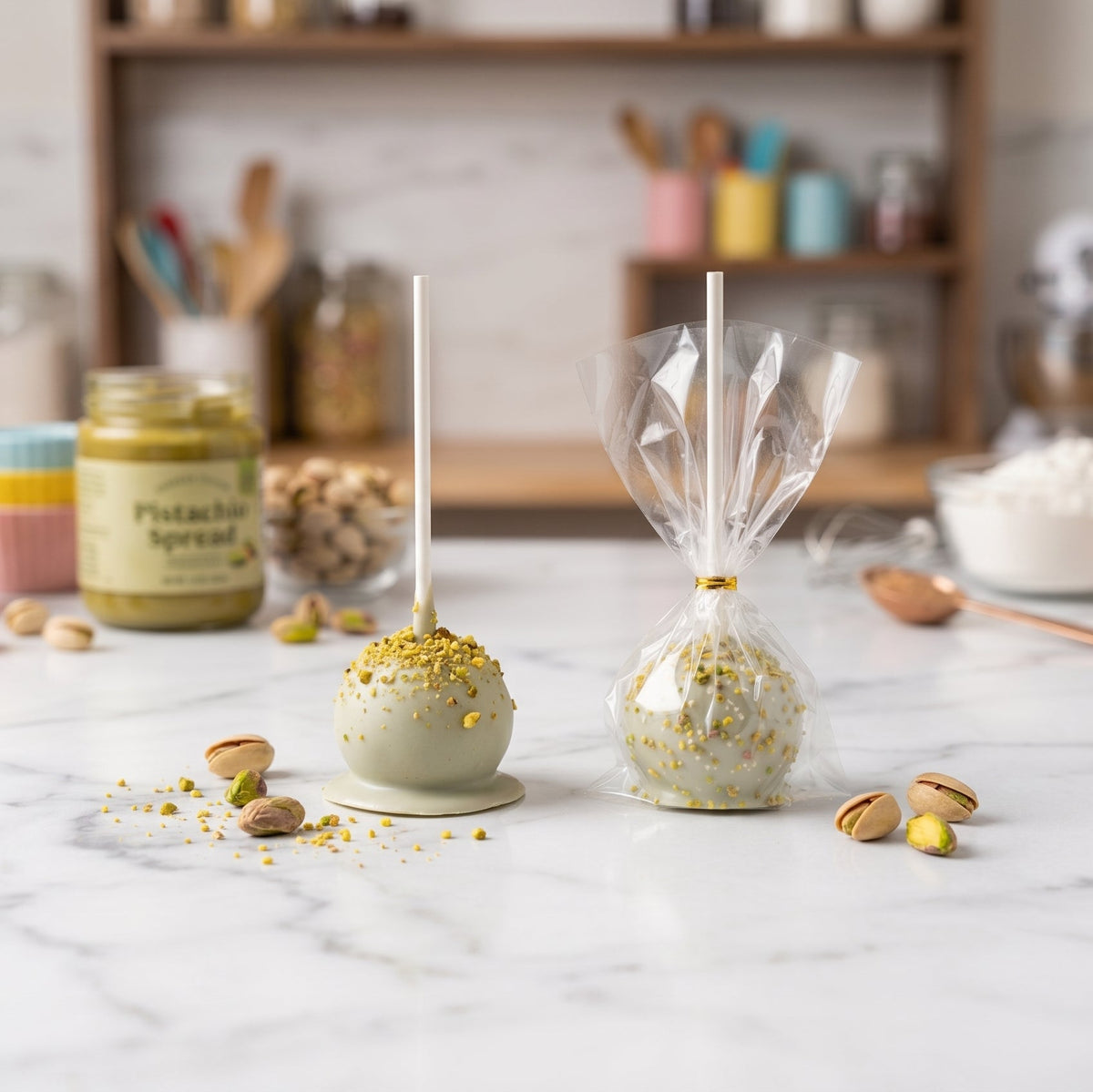 Pistachio Cake Pop